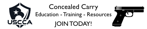USCCA and gun logo.