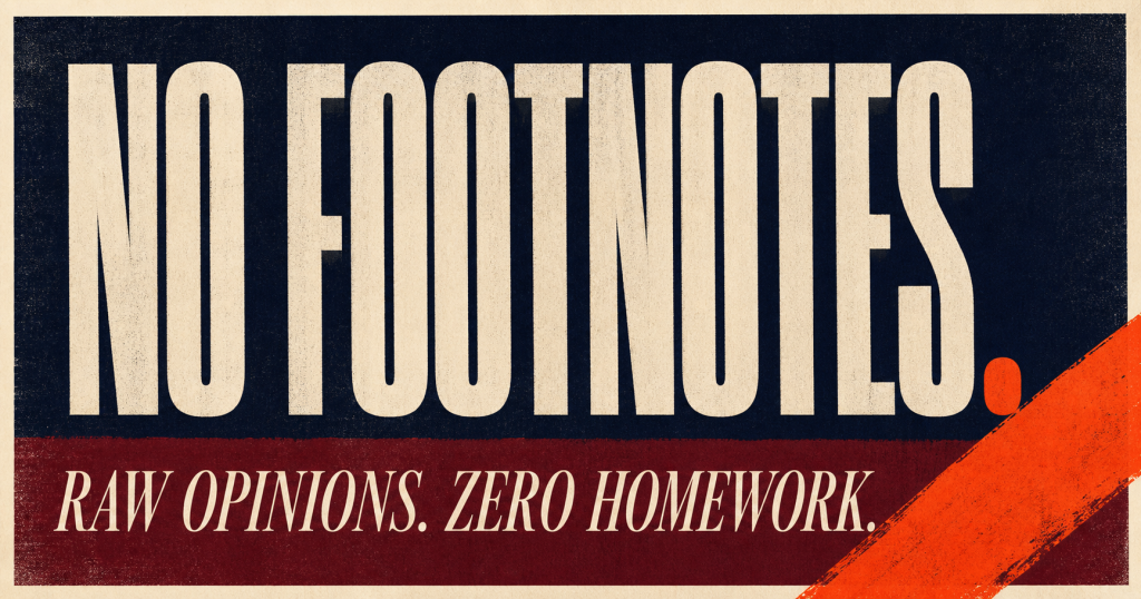 No Footnotes logo